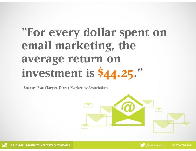 Email Marketing - ROI