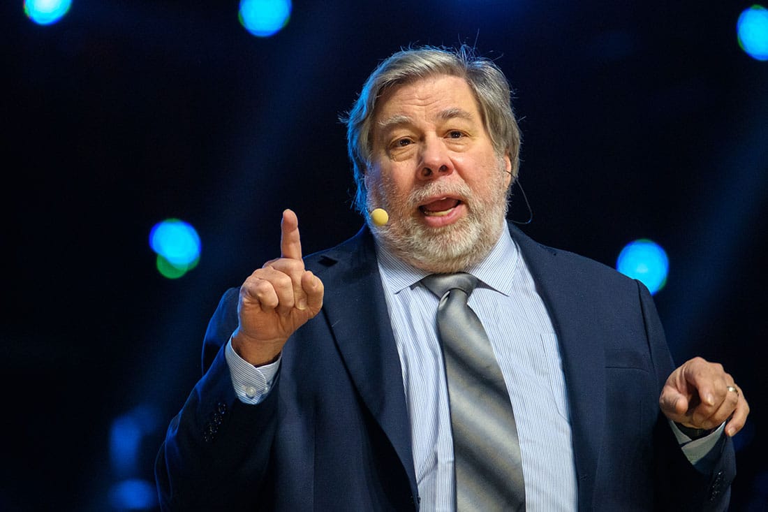 Apple corporation co-founder Stephen Wozniak