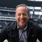 David Meltzer smiling