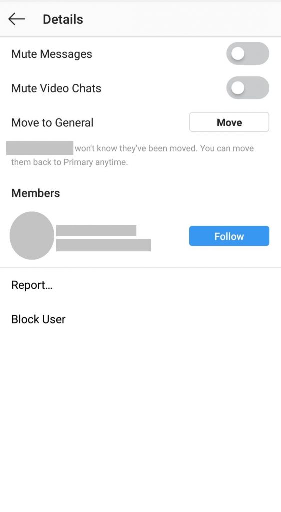 filtering instagram message requests 