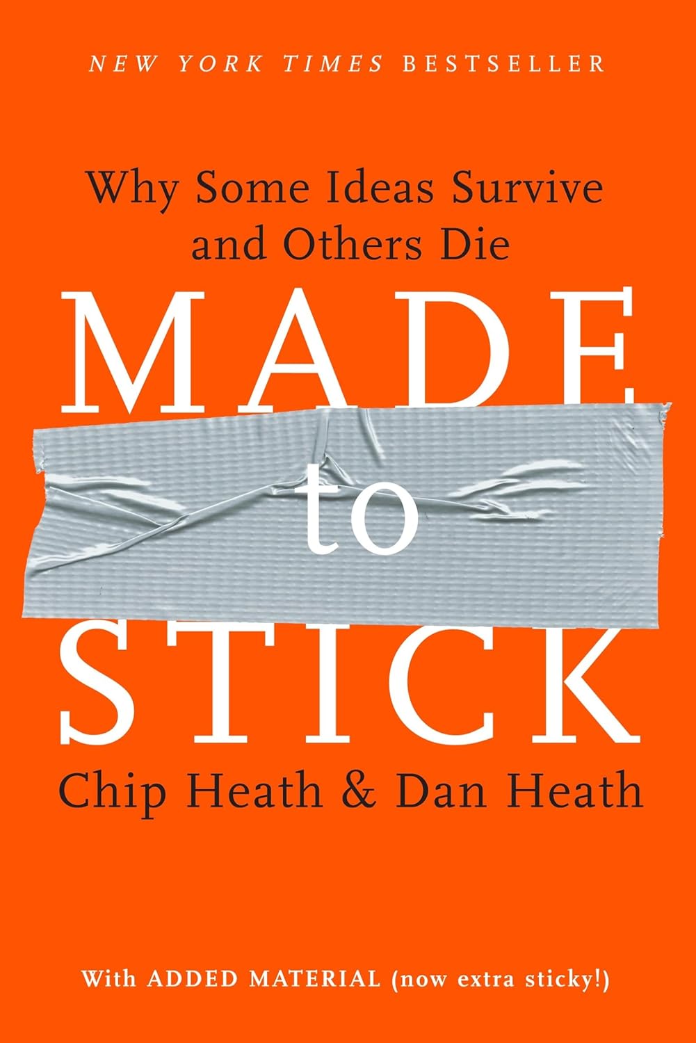 Cover of Made to Stick, a book on strategic communication