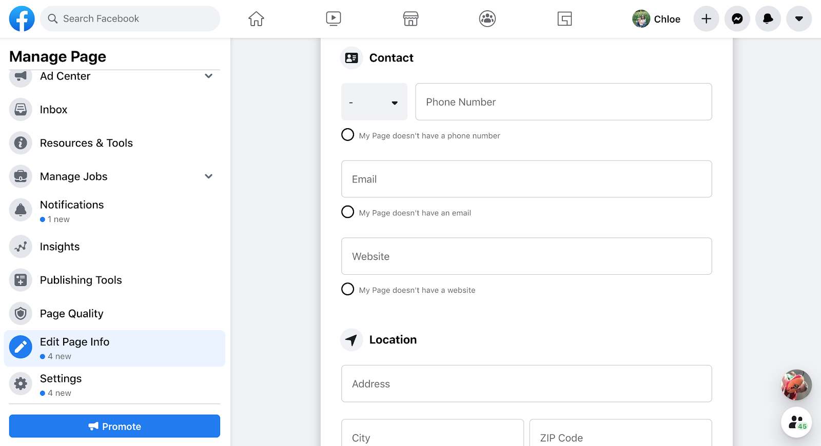 How to create a facebook business page - facebook analytics - Keyhole