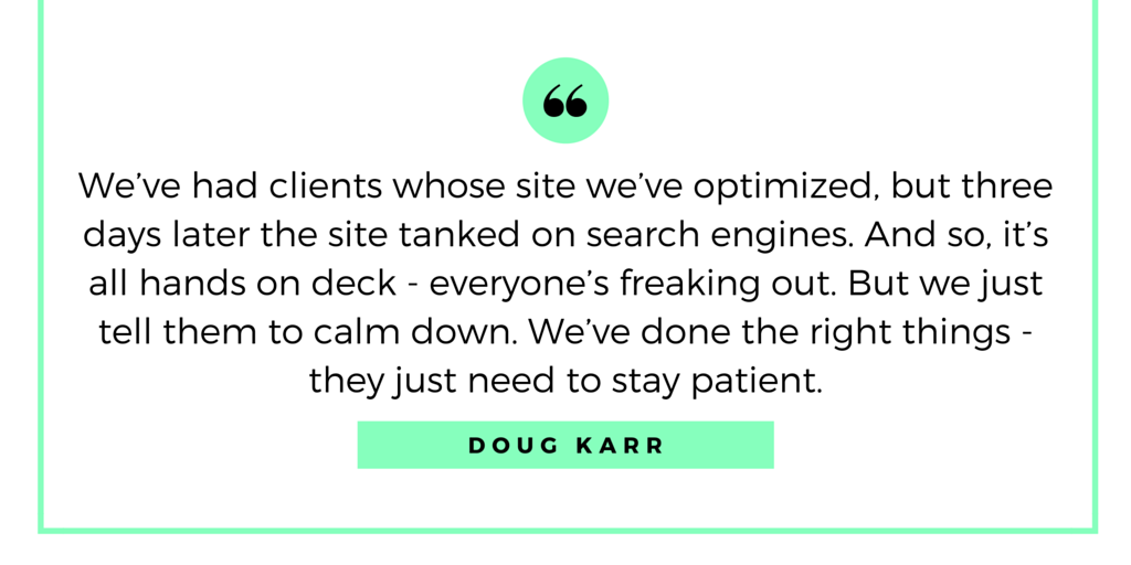 Doug Karr Quote - How to Grow and Run a Company Blog