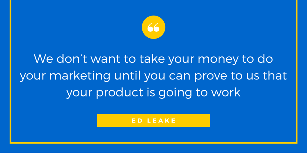 Ed Leake Quote - How to Build and Market Brands